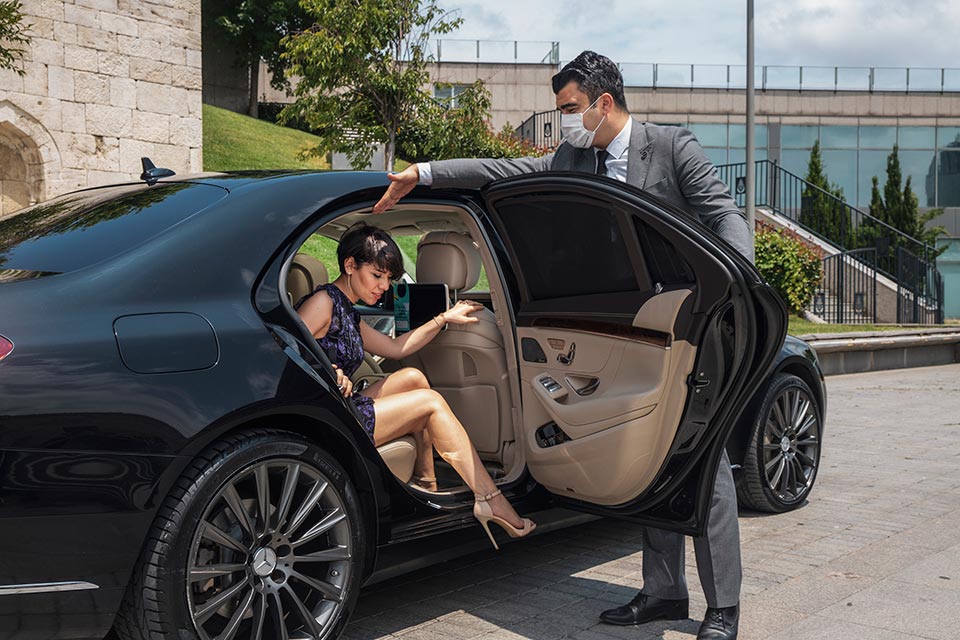 Chauffeured Car Rental with Bodyguard